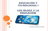 Los Blogs y la educación