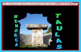 TAULAS de Menorca: Simbolo de religiosos naufragos
