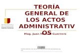ENJ-100 Teoría General de los Actos Administrativos - Taller Recién Designados Tribunal Superior Administrativo