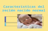 Características del recién nacido normal