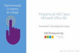 Metodología AGC Office365 - MICProductivity