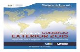 Presentación Informe de Comercio Exterior 2015