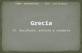 Grecia II- Escultura, pintura y cerámica