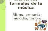 Elementos formales de la música