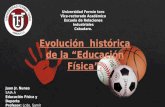 Evolución  histórica de la “educación física”