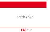 Precios EAE: Precios EAE Business School