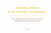 Analisis estructural  dr. genner villarreal castro