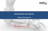 Administración de proyectos con SolidWorks 2017
