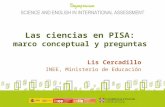 Las ciencias en PISA (Lis Cercadillo, INEE) - Simposio CiEnglish
