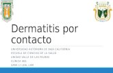 Dermatitis por contacto alérgica
