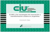 El BID y las Estrategias de Innovación y Transformación Urbana en Argentina - Dra. Francisca Rojas