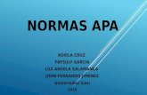 NORMAS APA CITAS Y REFERENCIAS