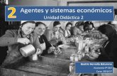Economía 4ºESO - UD2. Agentes y sistemas económicos