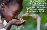 Crisis del agua, 25 países que mas la sufrirán.