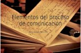 Elementos del proceso de comunicación