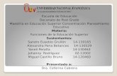 Presentación del Análisis del cumplimiento de las funciones de la Ley 139-01 de educación superior en la Universidad Dominicana O&M