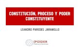 Poder, proceso y asamblea constituyente 2016. Leandro Paredes J.