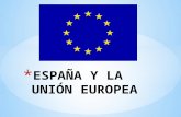 España y la unión europea