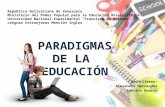 Linea de Tiempo: Paradigmas de la Educación