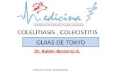 COLELITIASIS , COLECISTITIS, GUIAS TOKYO
