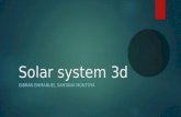 Solar system 3d