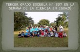 Tercer Grado en la Semana de la Ciencia en Iguazú