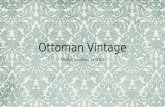 Ottoman vintage