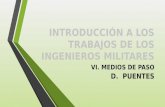 Introducción a los trabajos de los ingenieros militares