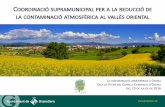 Estratègies polítiques municipals i comarcals per afrontar la contaminació Atmosfèrica.