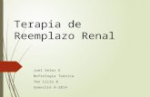 Terapia de reemplazo y hemodialisis