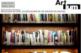 VIII Encuentros de Centros de Documentación de Arte Contemporáneo en Artium - Bárbara Muñoz de Solano y Palacios
