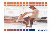 Catálogo tarifas BAXI calefaccion 2016
