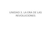 Tema 3. la era de las revoluciones (hasta el imperio de napoleón)
