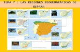 Presentación Tema 7: Las regiones biogeográficas de España