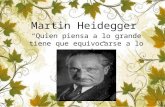 Martin heidegger