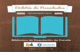 Boletín de novas bibliográficas noviembre 2016. biblioteca provincial da coruña