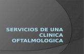 Servicios de una clinica oftalmologica