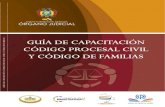 Guía código procesal civil y código familias Bolivia