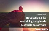 Introducción a las metodologías ágiles de desarrollo de software