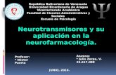 Neurotransmisores y farmacologia