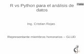 Análisis de datos: R vs Python