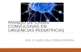 Manejo de crisis convulsivas en urgencias pediatricas