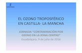 El ozono troposférico en Castilla-La Mancha