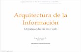 Clase3No.2 Arquitectura de la Información