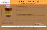 Sh Face: Champú facial