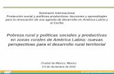 Pobreza rural y políticas sociales y productivas en zonas rurales de América Latina