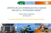 Cambio climático y límites de los minerales. Alicia Valero