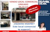 VENTA LOCAL COMERCIAL EL LAGO¡GRAN OPORTUNIDAD!
