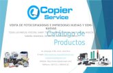 Catálogo de productos -  Copier Service -
