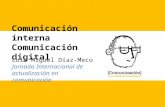 Comunicación interna y comunicación digital